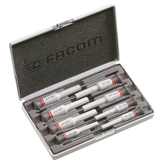 Facom AEF.J6 Ruuvitalttasarja Micro-Tech, 8 osaa