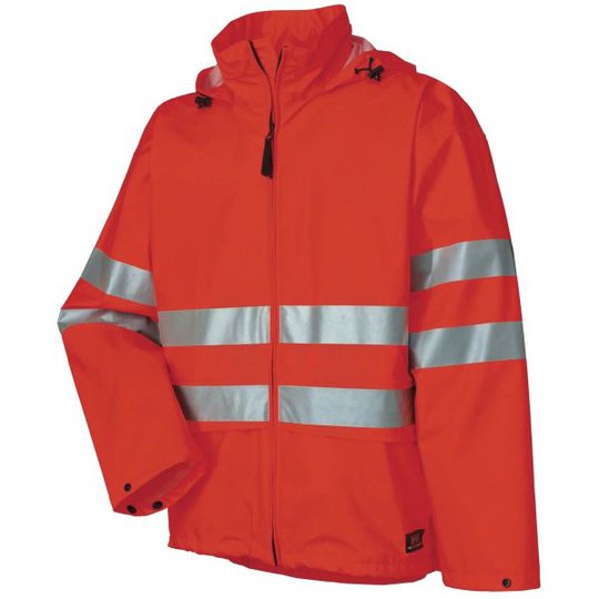 Helly Hansen Workwear Narvik Sadetakki huomioväri, oranssi, piilotettu huppu XS
