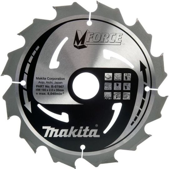 Makita B-07967 Sahanterä 12T