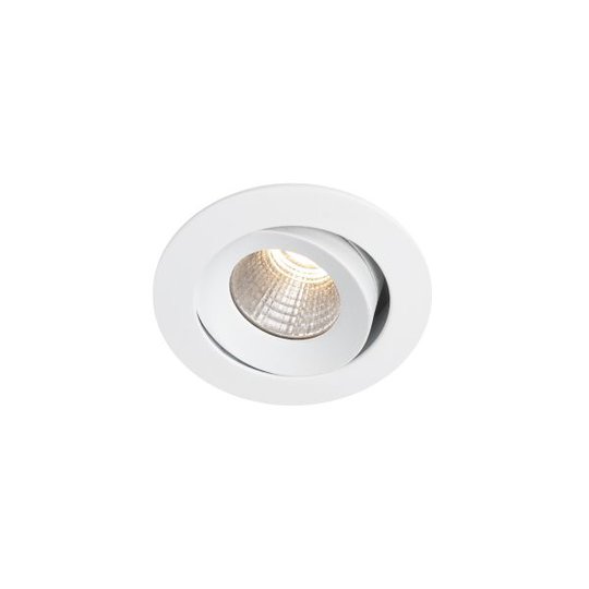 Hide-a-Lite Optic XS Downlight-valaisin kallistus, valkoinen, tune