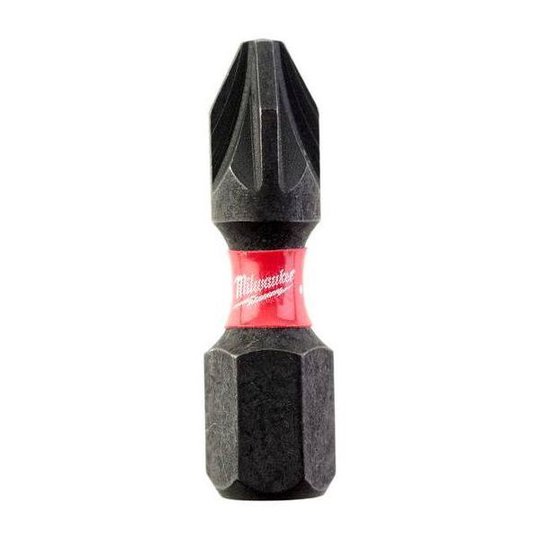 Milwaukee SHOCKWAVE Impact Duty PZ2 Ruuvikärjet 25 kpl:n pakkaus 25 mm