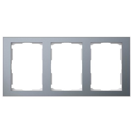 Elko EKO06915 Yhdistelmäkehys tina/alumiini 3 x 1½ lokeroa