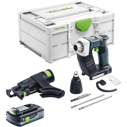Festool DWC 18-2500 Basic 4,0 Automaattiruuvain 4,0 Ah akulla