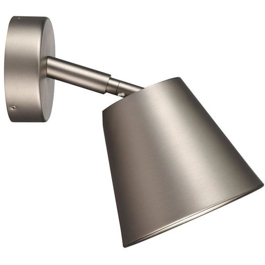 Nordlux IP 78531032 Seinävalaisin GU10, IP44, harjattu teräs