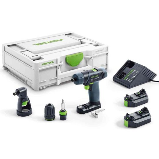 Festool TXS 2,6-Set Ruuvinväännin sis akut ja laturin