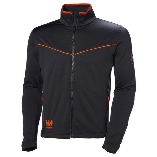 Helly Hansen Workwear Chelsea Evolution Collegepaita musta/oranssi Koko S