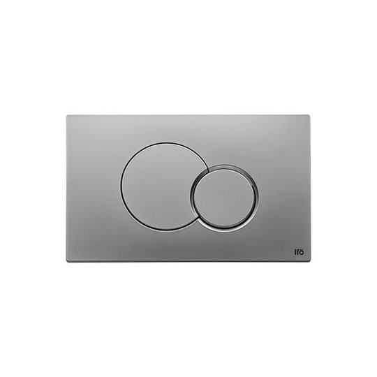 Ifö Classic 96847 Huuhtelupainike kaksoishuuhtelu Mattakromi