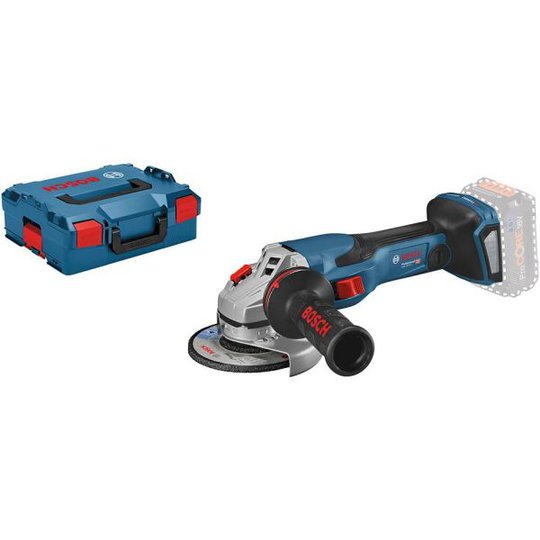 Bosch GWS 18V-15 C Kulmahiomakone Sis. L-BOXX-laukun, ilman akkuja ja laturia