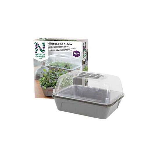 Nelson Garden Micro Leaf Minikasvihuone 1 laatikko