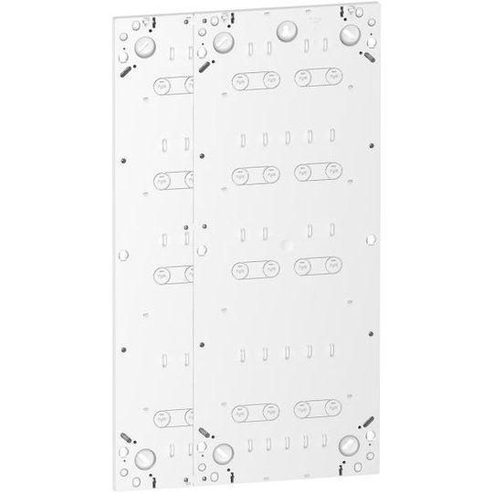 Schneider Electric Resi9 R9H18994 Pohjalevy Soveltuu kaapelien niputukseen 4x18 moduulia