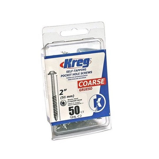 Kreg SML-C2-50 Ruuvi 51 mm 50 kpl:n pakkaus
