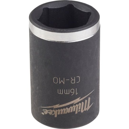 Milwaukee Shockwave Impact Duty Voimahylsy 1/2" kiinnitys, lyhyt 16 mm