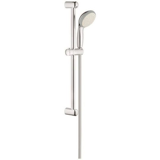 Grohe Vitalio Go 100 Suihkusetti Ø 100 mm, 1 suihkutoiminto, kromi, letku 1,75 m