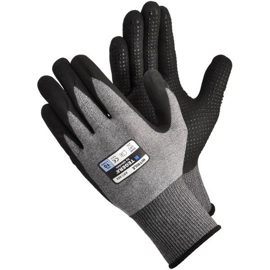 Tegera 884A Käsineet Nylon/Nitrilfoam Koko 8