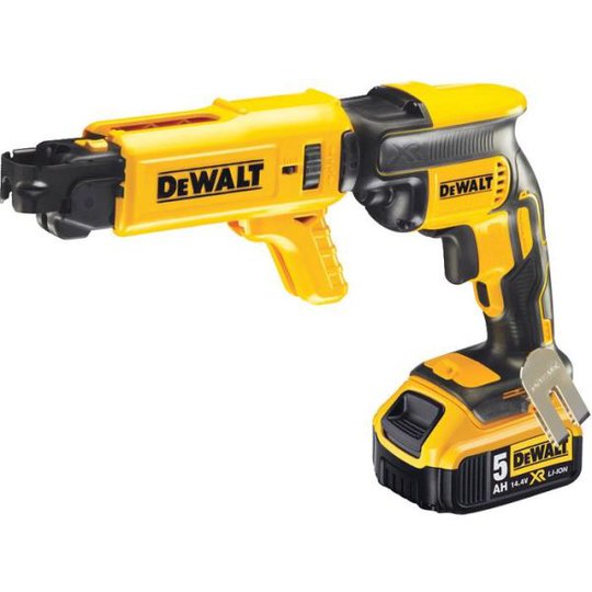 Dewalt DCF620P2K Kipsiruuvinväännin sis. 5,0 Ah:n akut ja laturin