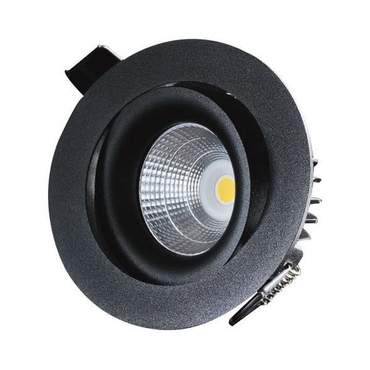 Designlight P-1602530B Downlight-valaisin musta, 3000 K