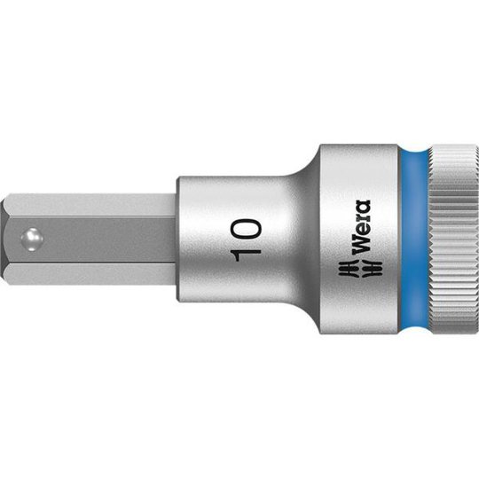 Wera 8740 C HF Kuusiokolohylsy 1/2" 10 mm, pituus 60 mm
