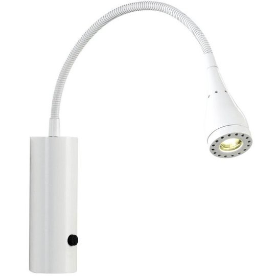 Nordlux MENTO 75531001 Seinävalaisin sisältää valonlähteen, IP20 valkoinen