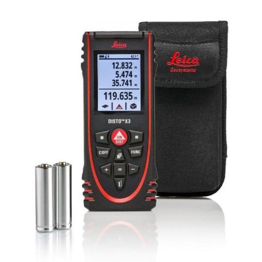 Leica Disto X3 Etäisyysmittari sis. Bluetooth