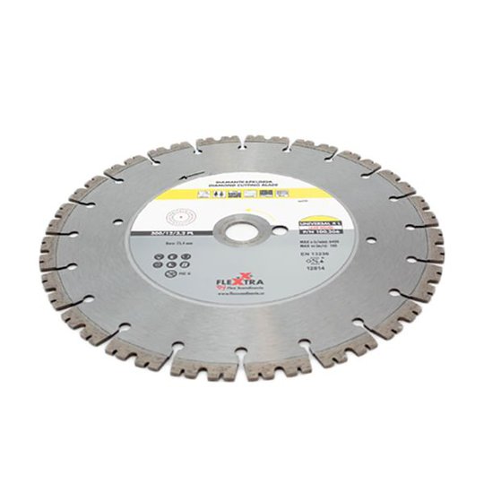 Flexxtra 100206 Timanttiterä erittäin koville materiaaleille 300 mm