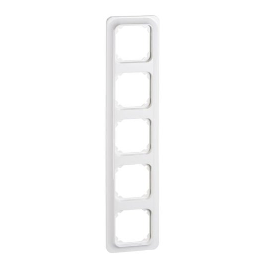 Schneider Electric Trend 183074900 Yhdistelmäkehys valkoinen 5-lokeroinen