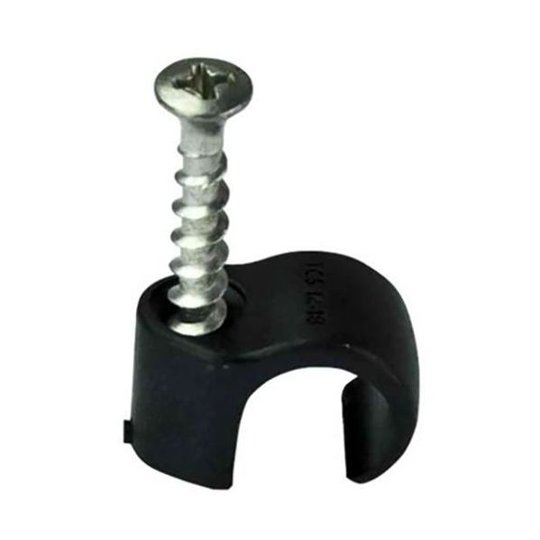 Gelia 4015041642 Ruuvikiinnike Musta 10 kpl 14-18 mm, ruuvin pituus 38 mm