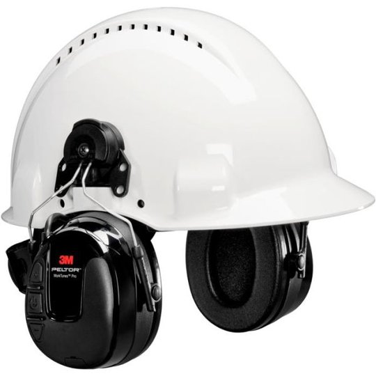 3M Peltor WorkTunes Pro Kuulonsuojain sis. kypäräkiinnityksen