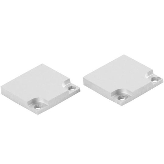 Hide-a-Lite 7552581 Päätykappale 2 kpl, korkea U-profiili Alumiini