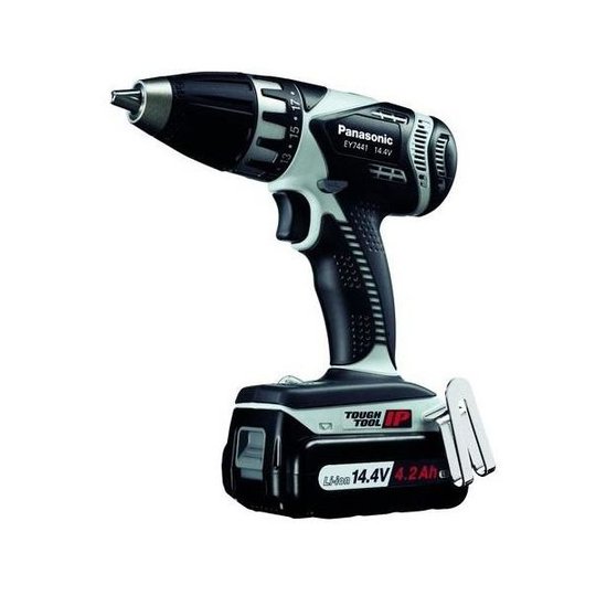 Panasonic EY7441LS2S32 Porakone-ruuvinväännin sis. 4,2 Ah:n akut ja laturin