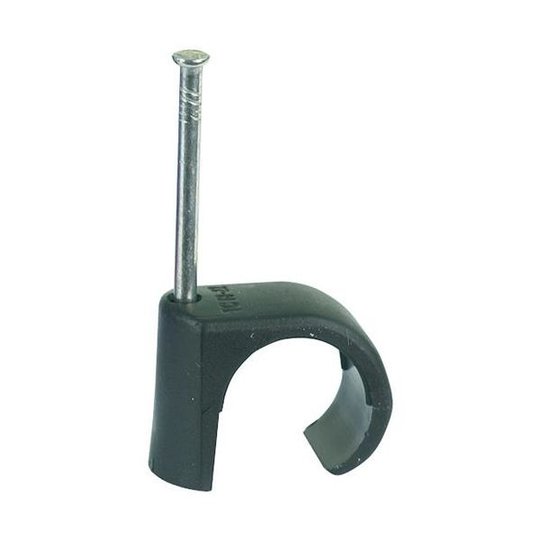 Gelia 4015003962 Johdonkannatin TC, 18-22 mm, pyöreä, musta, 10 kpl