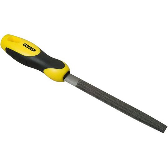 STANLEY 0-22-456 Puolipyöreä viila kaksi karkeutta, 200 mm