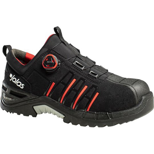 Jalas 9965 Exalter Easyroll Turvakengät S3, BOA, musta/punainen Koko 34