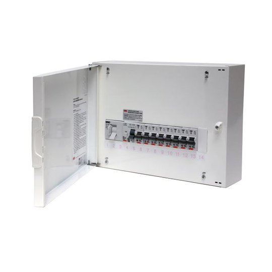 Garo NUML 14-1 Keskus pinta-asennukseen, IP30 1 x 14 moduulia