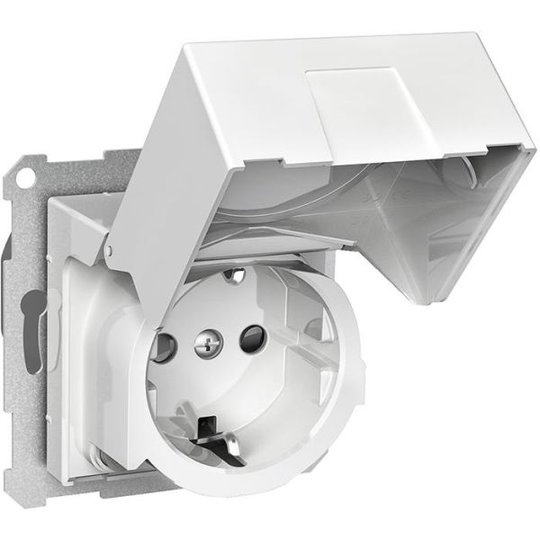 Schneider Electric Exxact WDE002324 Seinäpistorasia vikavirtasuojalla, maadoitettu, 1-osainen