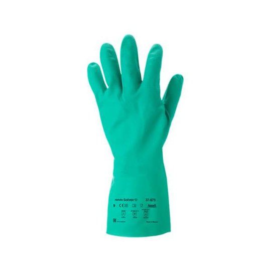 Ansell Solvex Plus 37-675 Käsineet Koko 7, Kemikaalisuoja, Nitriili
