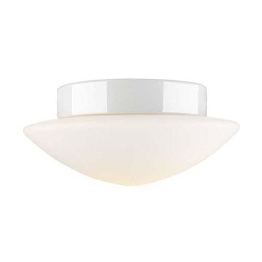 Ifö Electric Solhem Kattovalaisin 13W, IP44, suora valkoinen