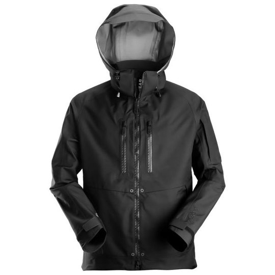 Snickers 1980 FlexiWork Kuoritakki musta, GORE-TEX XS