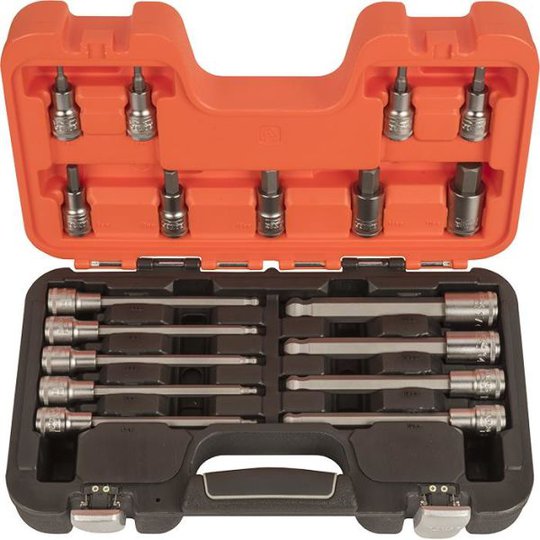 Bahco S18HEX Kärkihylsysarja 18 osaa, 1/2"