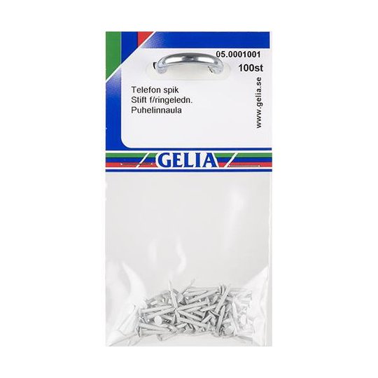 Gelia 050001001 Naulat EKUAlle, 100 kpl