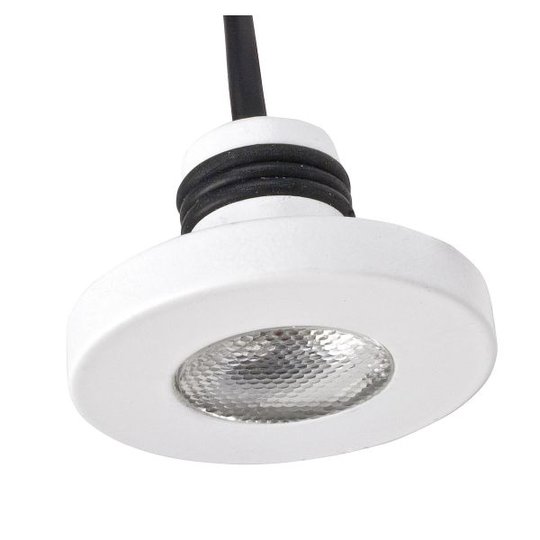 Designlight P-118SS Downlight-valaisin 3000 K, 1,2 W valkoinen