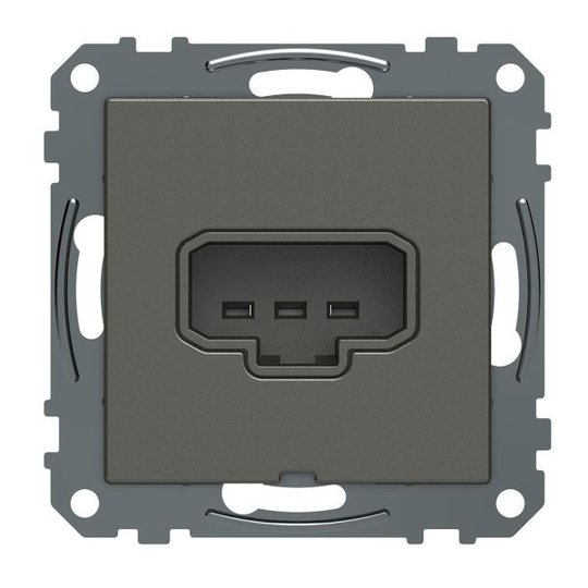 Schneider Electric Exxact WDE005011 Valaisimen liitin DCL, 1-suuntainen, 2-napainen, maadoitettu, rasiaan