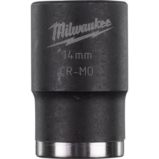 Milwaukee Shockwave Impact Duty Voimahylsy 1/2" kiinnitys, lyhyt 14 mm