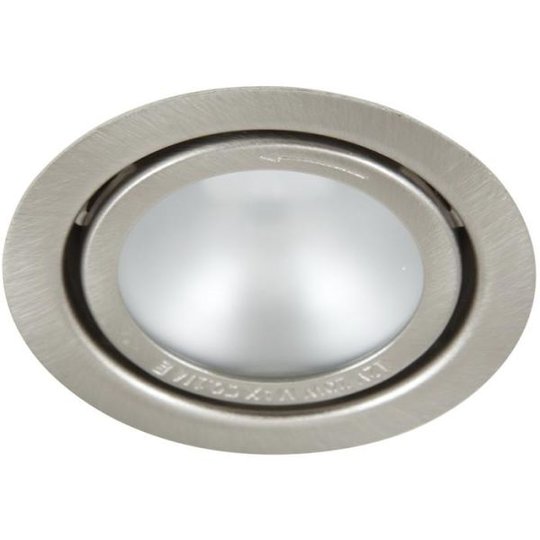 Hide-a-Lite 1202BS Downlight-valaisin 20 W, matta lasi, harjattu teräs