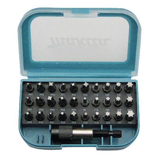 Makita P-73374 Ruuvikärkisarja 31 osaa