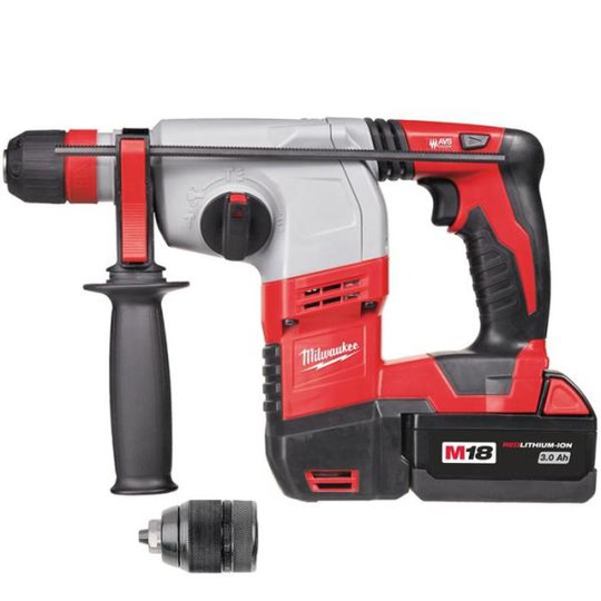 Milwaukee HD18 HX-402C Poravasara sis. akut ja laturin