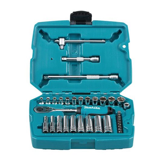 Makita B-65567 Hylsysarja 1/4", 34 osaa