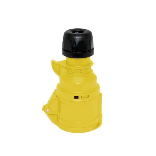 Garo S 416-4 S Jatkopistorasiat IP44, 5-napainen, 16A Keltainen, 4 h