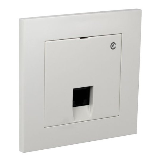 Elko Plus Modulaarinen pistorasia Upotettava 1 x 8 K6 valkoinen