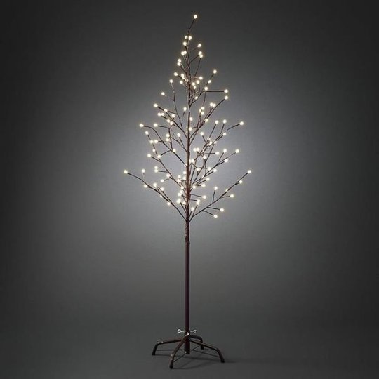 Konstsmide 3378-600 Koristevalaisin ruskea, 150 cm, 120 x LED