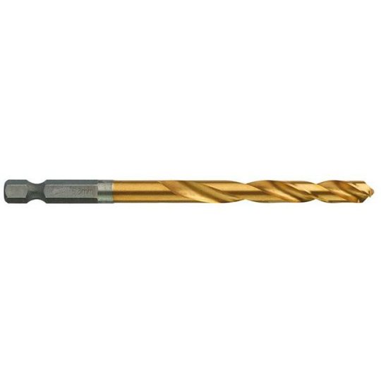 Milwaukee SHOCKWAVE Red Hex HSS-G TIN Metalliporanterä 1 kpl:n pakkaus 6,8 mm